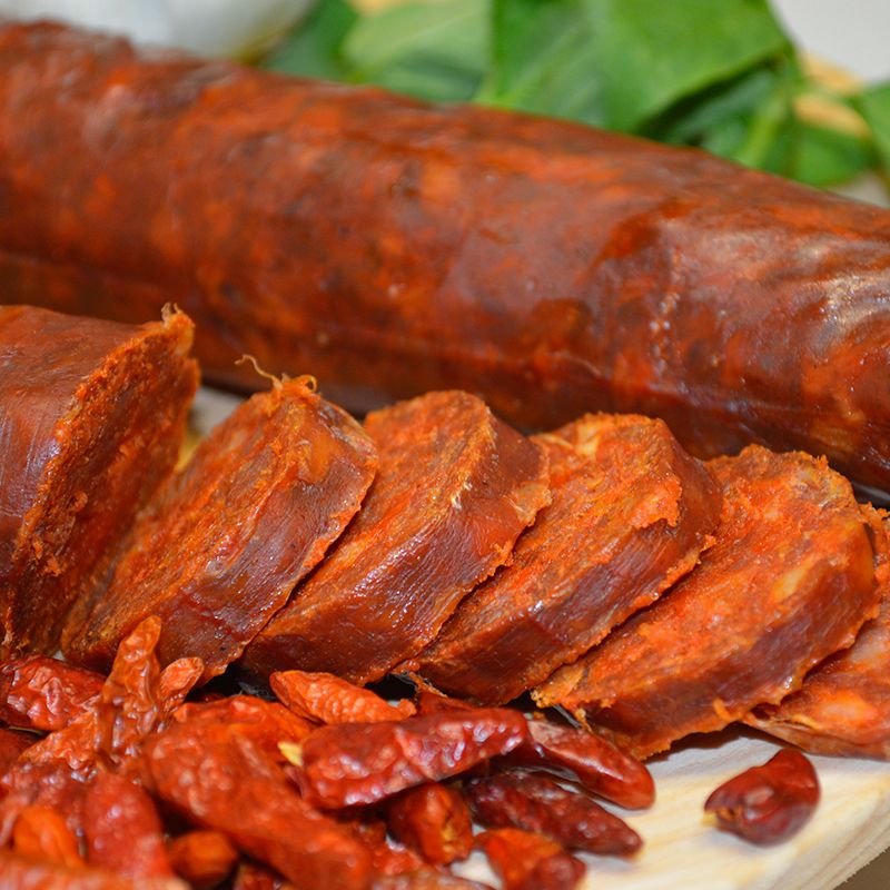 Muestra fotografía de Chorizo de León dulce (450 gr)